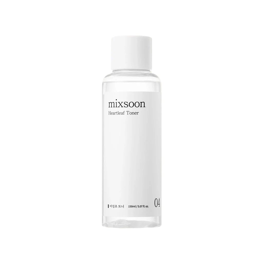 Mixsoon Heartleaf Toner Flasche mit transparentem Hintergrund