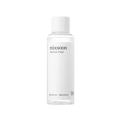 Mixsoon Heartleaf Toner Flasche mit transparentem Hintergrund